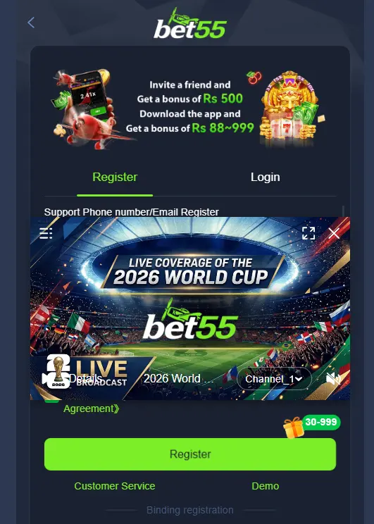 Bet55 Game